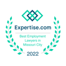 Expertise.com Best Employment Lawyers in Missouri City 2022 award