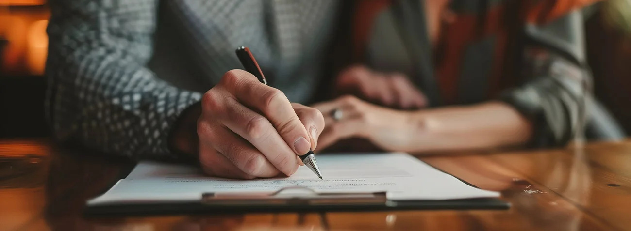 couple drafting a will in el paso