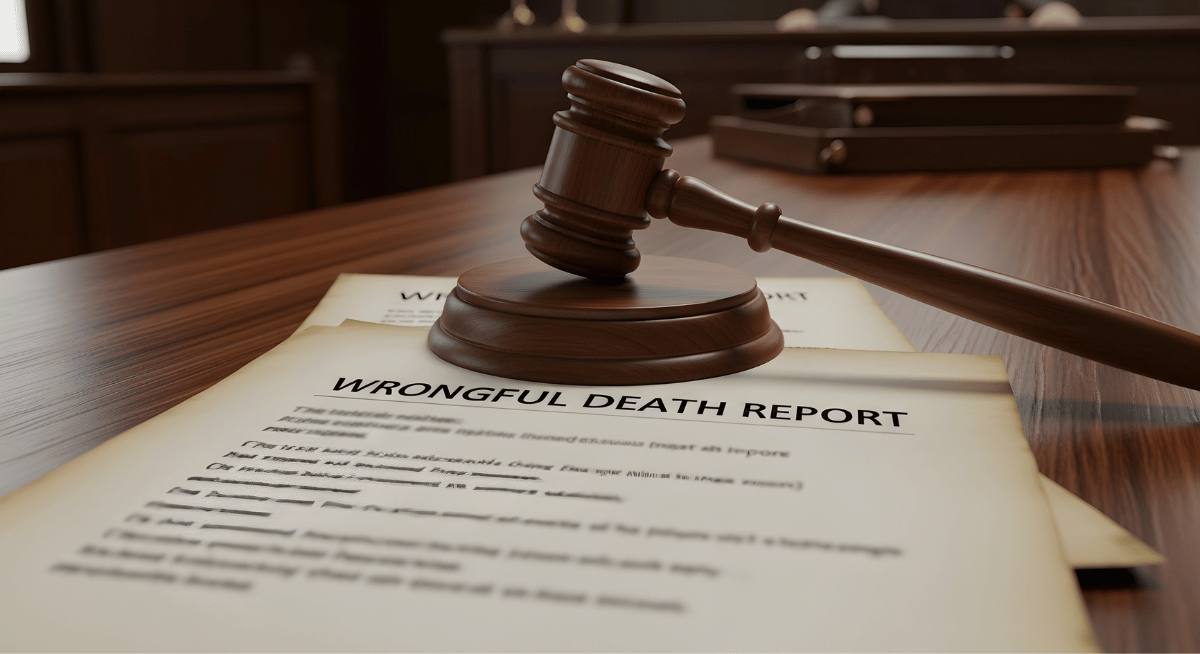 Documents from a wrongful death attorney